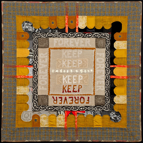 Amy Meissner, textile artist | Reliquary #2: Keep, 2015| Reliquary Series | www.amymeissner.com